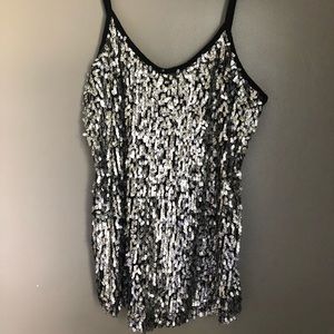 BKE Boutique Sequin Tank